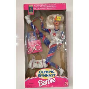 Vintage Olympic Gymnast Barbie Doll 1996 Atlanta Olympic Games Collection
